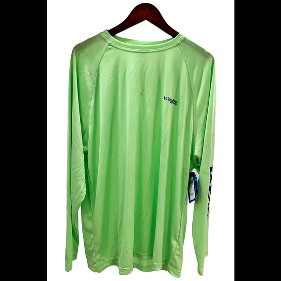 Columbia Other - Columbia Men's PFG Terminal Tackle T-Shirt  Key West/Vivid Blue Logo